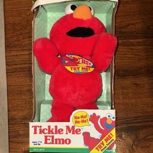 Sesame Street Tickle Me Elmo 1996 Brand New